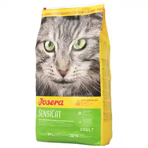 غذای خشک گربه جوسرا مدل SensiCat گوارش حساس وزن 10 کیلوگرم