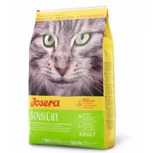 غذای خشک گربه جوسرا مدل SensiCat گوارش حساس وزن 10 کیلوگرم