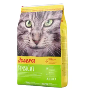 غذای خشک گربه جوسرا مدل SensiCat گوارش حساس وزن 10 کیلوگرم