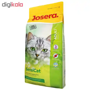 غذای خشک گربه جوسرا مدل SensiCat گوارش حساس وزن 10 کیلوگرم