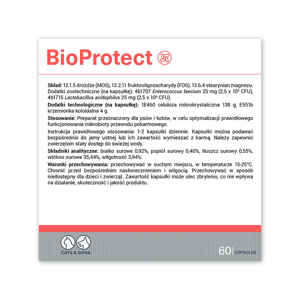 قرص پروبیوتیک سگ و گربه وت اکسپرت مدل BioProtect بسته 60 عددی