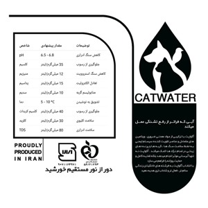 آب آشامیدنی گربه آکواپت مدل دنی حجم 650 میلی لیتر بسته 6 عددی
