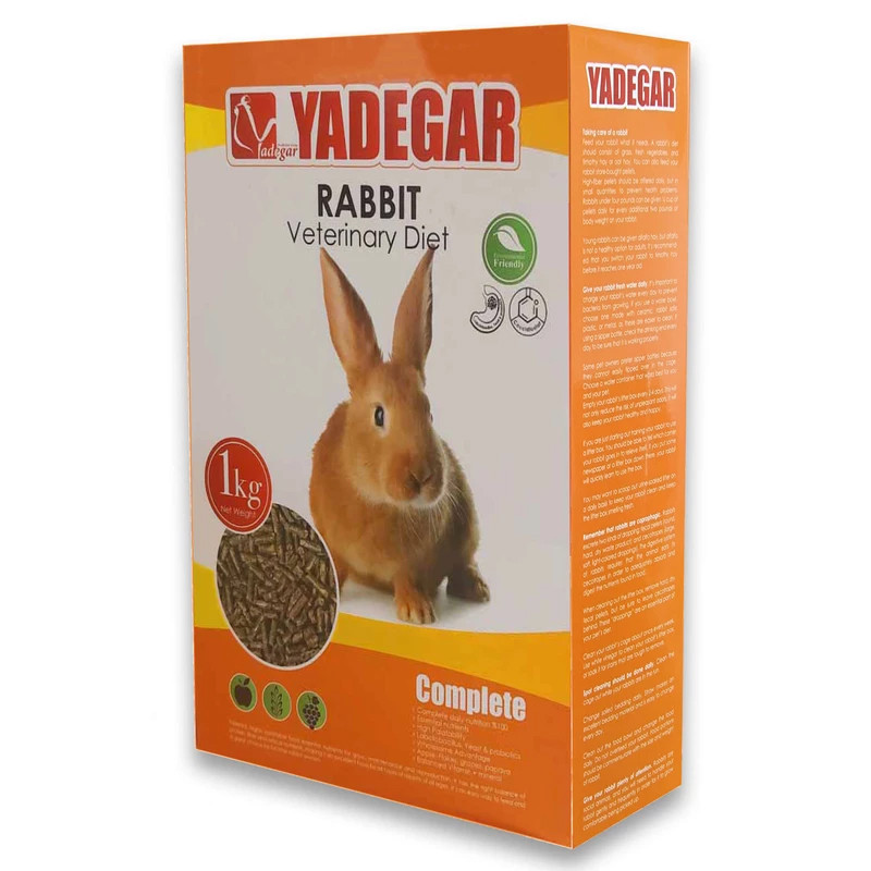 غذای خرگوش یادگار مدل Pelleted وزن 1 کیلوگرم بسته 4 عددی