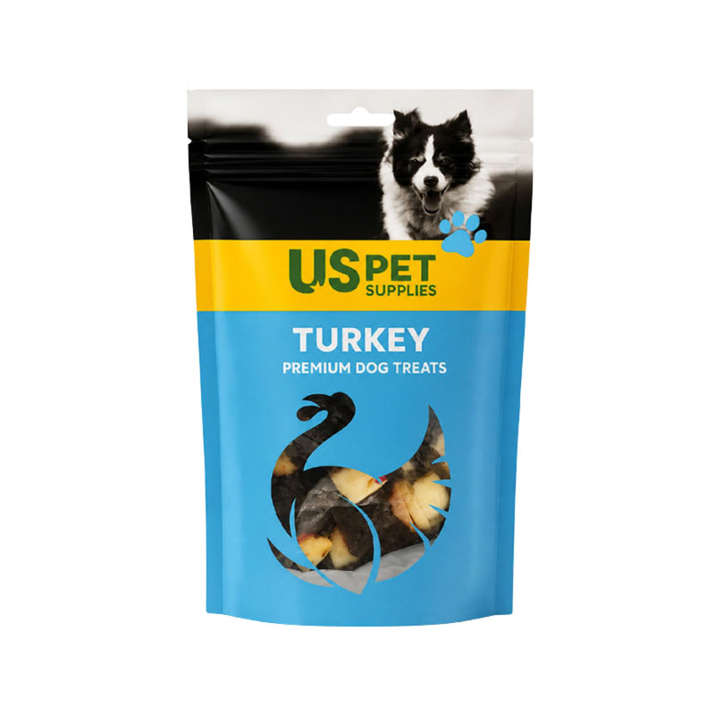 تشویقی سگ US Pet طعم بوقلمون وزن ۱۰۰ گرم
