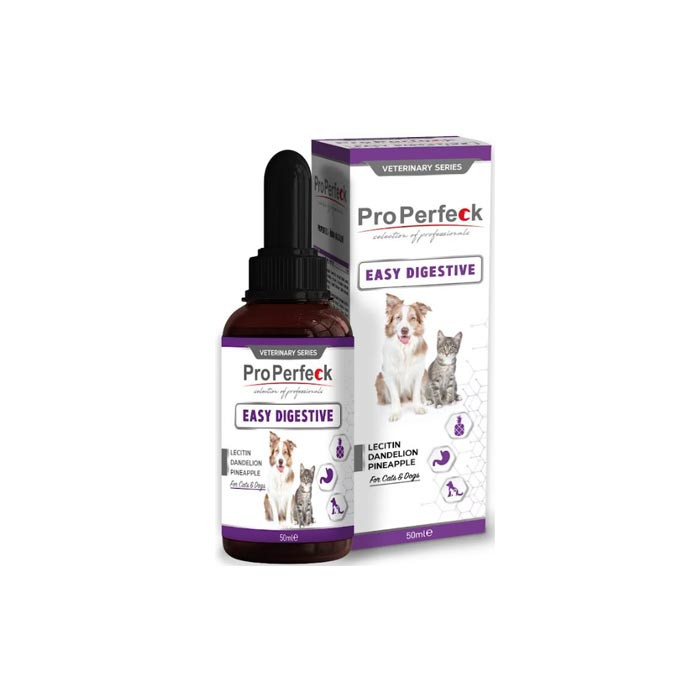 قطره مکمل سگ و گربه پروپرفک مدل Easy Digestive تقویت سیستم گوارشی حجم 50 میلی لیتر