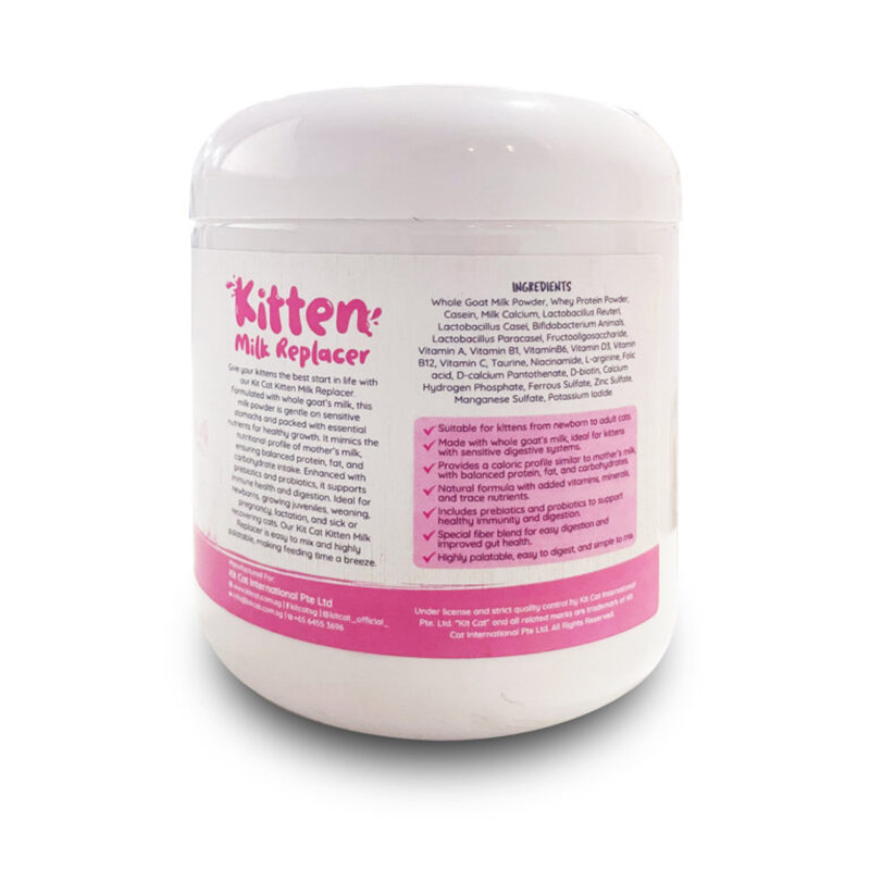 شیر خشک بچه گربه کیت کت مدل Kitten Milk Replacer وزن ۲۰۰ گرم