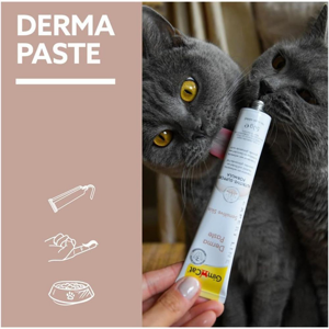 خمیر مالت گربه جیم کت مدل Derma Paste تقویت پوست و مو وزن 50 گرم