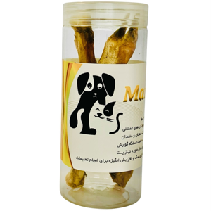 تشویقی سگ پت ماردین مدل پاچه بره طعم گوشت وزن ۱۰۰ گرم ۲ عددی