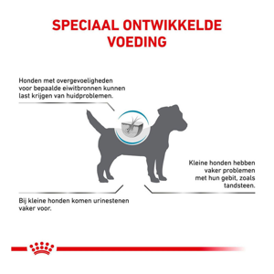 غذای خشک سگ رویال کنین مدل Veterinary Diet Hypoallergenic مناسب گوارش وزن 3.5 کیلوگرم