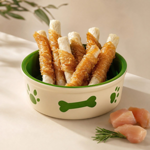 تشویقی استیکی سگ اسنکی مدل Munchy Stick Wrapped با طعم مرغ وزن 120 گرم