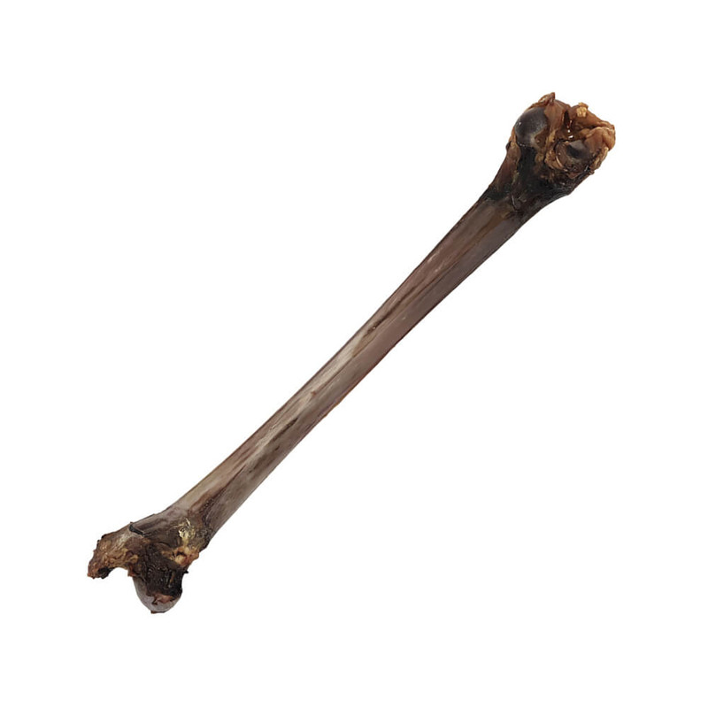تشویقی سگ هاپومیل مدل قلم شترمرغ کد Ostrich Bone وزن 200 گرم