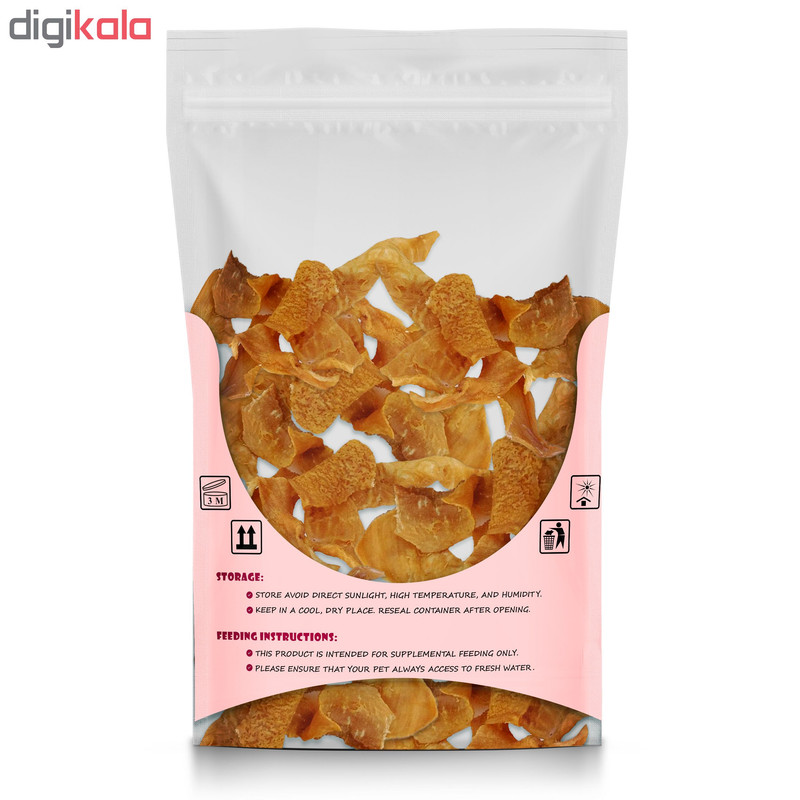 تشویقی سگ لوریتا مدل DRIED LAMB TRIPE وزن 50 گرم