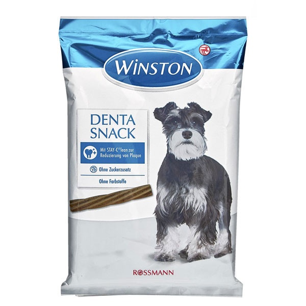 تشویقی سگ وینستون مدل denta snack وزن 200 گرم
