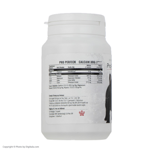 قرص مکمل کلسیم سگ پروپرفک مدل Calcium بسته 150 عددی