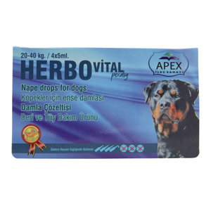 قطره پوست و مو سگ اپکس مدل Maxi Herbo وزن 40 گرم