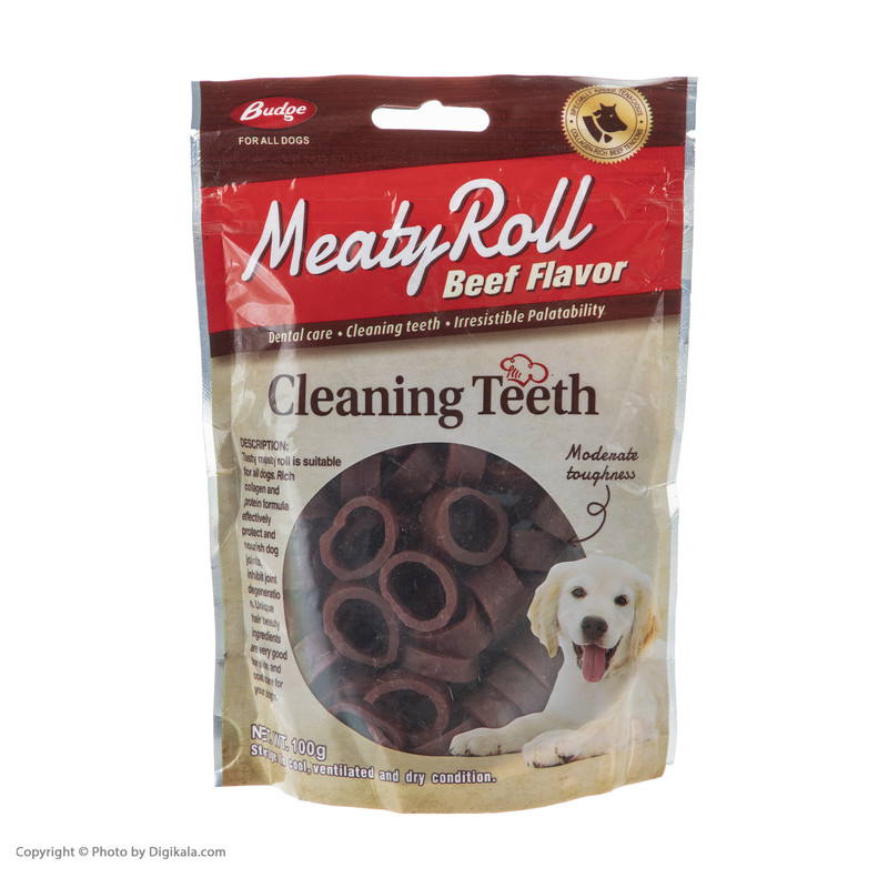 اسنک سگ باج مدل Cleaning Teeth کد 1241 وزن 100 گرم