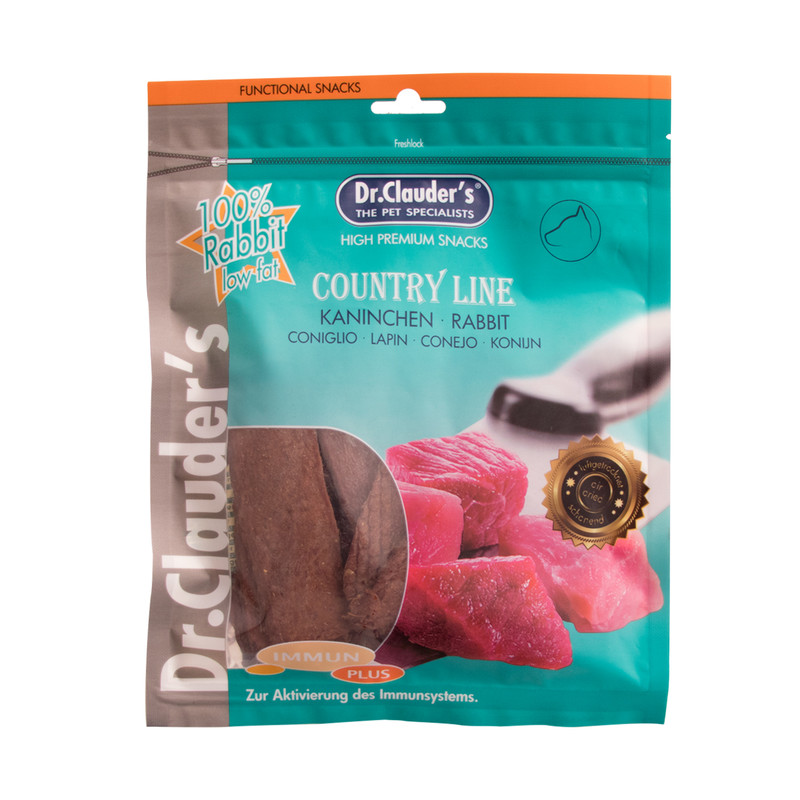 تشویقی سگ دکتر کلادر مدل Countryline kaninchen وزن 170 گرم