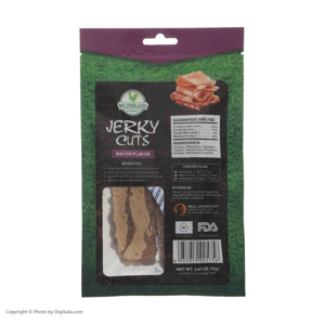تشویقی سگ ووجی برند مدل Jerky Cuts کد 1523 وزن 70 گرم