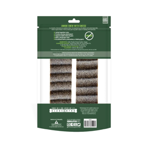 تشویقی سگ نژاد متوسط هیمالین مدل Unhide Rawhide Alternative Chew Medium طعم بادام زمینی وزن 170 گرم