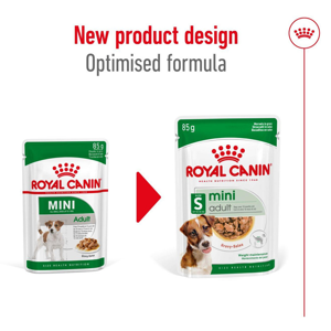 پوچ سگ رویال کنین مدل Mini وزن 85 گرم بسته 12 عددی