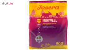 غذای خشک سگ جوسرا مدل ADULT MINIWELL وزن 0.9 کیلوگرم
