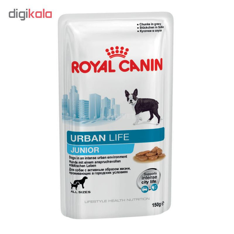 پوچ سگ رویال کنین مدل URBBAN LIFE Junior مقدار150 گرم