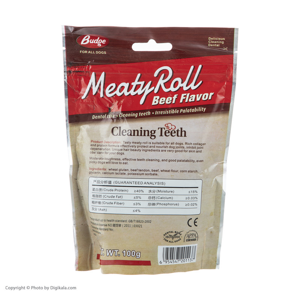 اسنک سگ باج مدل Cleaning Teeth کد 1241 وزن 100 گرم