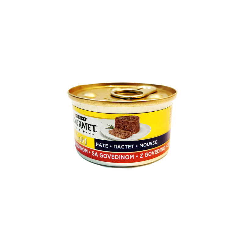 کنسرو پته گورمت مدل گوشت گاو بسته 24 عددی