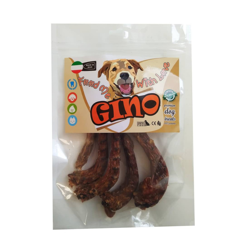 تشویقی سگ مدل Chicken neck کد 131 وزن 100 گرم