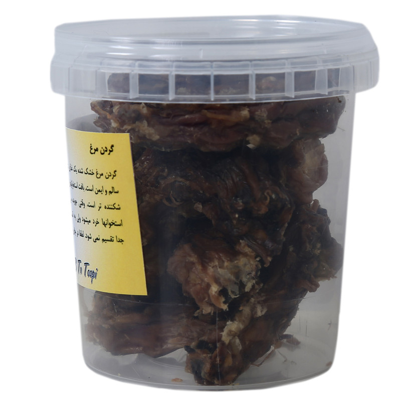 غذای تشویقی سگ و گربه شلبی مدل Chicken Neck وزن  100 گرم