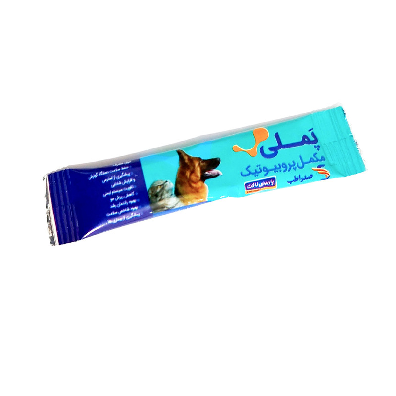 مکمل پروبیوتیک سگ و گربه پملی مدل ساشه وزن 2 گرم بسته 20 عددی