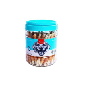 تشویقی سگ ونپی مدل Rawhide Twists طعم مرغ وزن 400 گرم