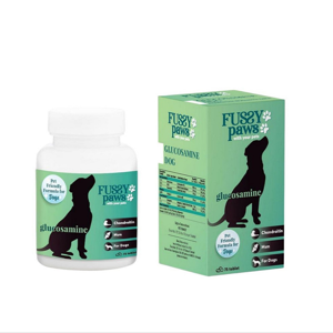 قرص مکمل گلوکزآمین سگ فاسی پاوز مدل Glucosamine بسته 75 عددی