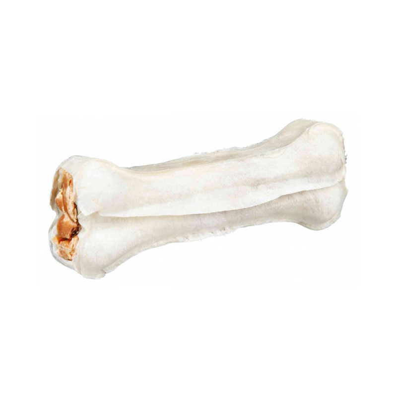 تشویقی سگ تریکسی مدل chewing bones filled with duck وزن 120 گرم
