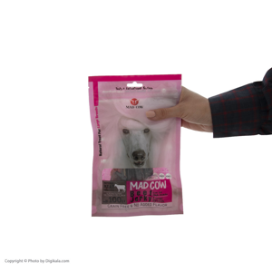 تشویقی سگ مدکاو مدل BeefJerky کد 05 وزن 100 گرم