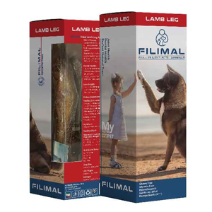تشویقی سگ فیلی مال مدل Lamb Leg وزن 230 گرم بسته 2 عددی