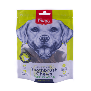 تشویقی سگ ونپی مدل Toothbrush Chews با طعم گوشت گاو وزن 100 گرم