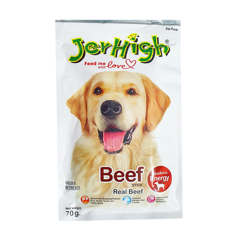 تشویقی سگ جرهای مدل Beef وزن 70 گرم