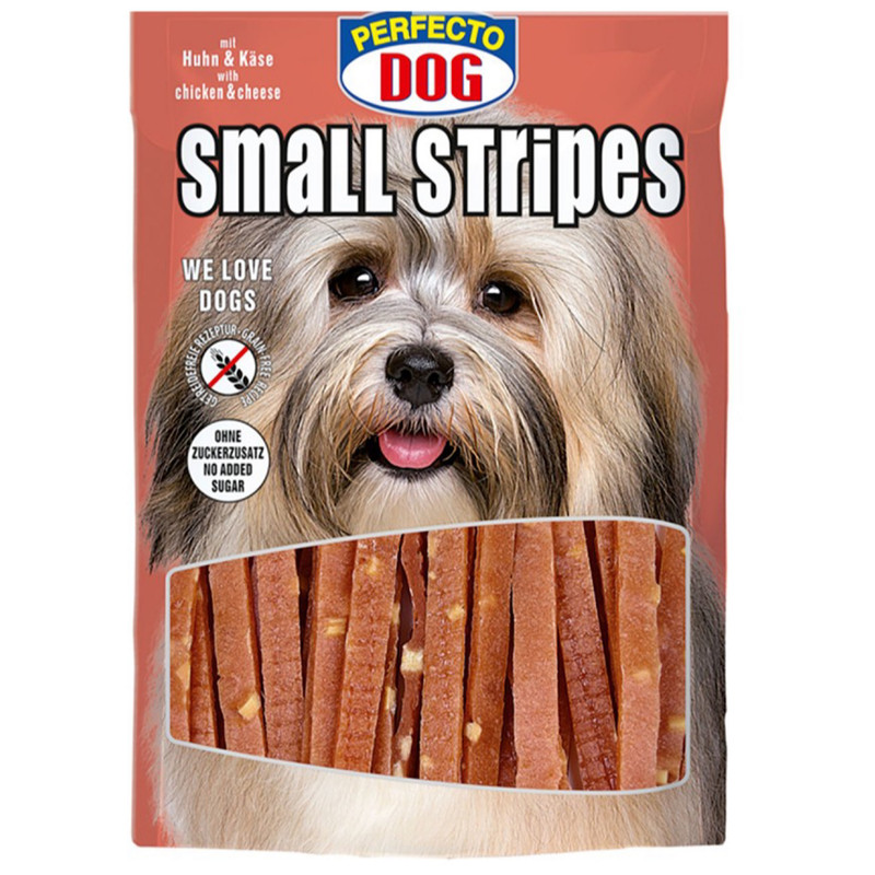 تشویقی سگ پرفکتو مدل small stripes وزن 100 گرم