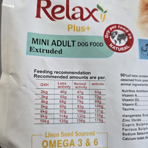 غذا خشک سگ بالغ ریلکسی مدل Mini Adult با طعم مرغ وزن 2 کیلو گرم