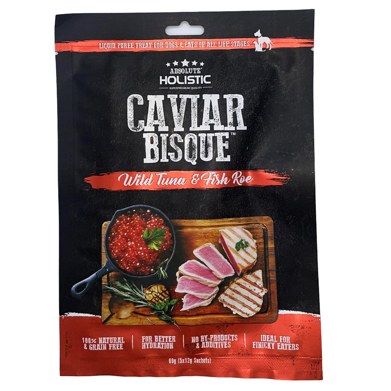 سس غذای گربه و سگ مدل Holistic Wild Tuna & Caviar وزن 60 گرم بسته 5 عددی