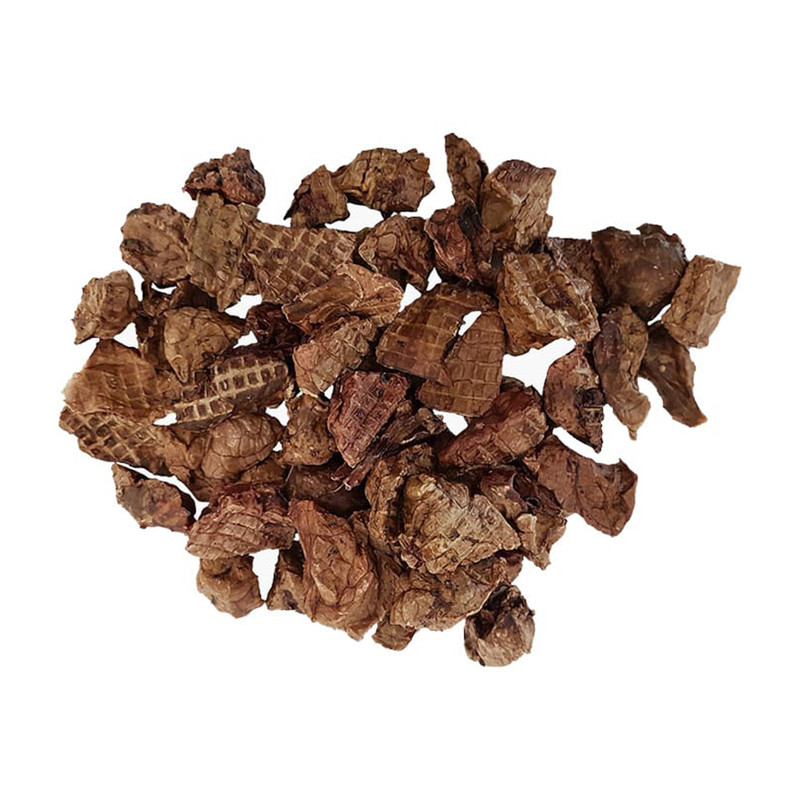 تشویقی سگ هاپومیل مدل جگر سفید گاو کد Beef Lung وزن 25 گرم