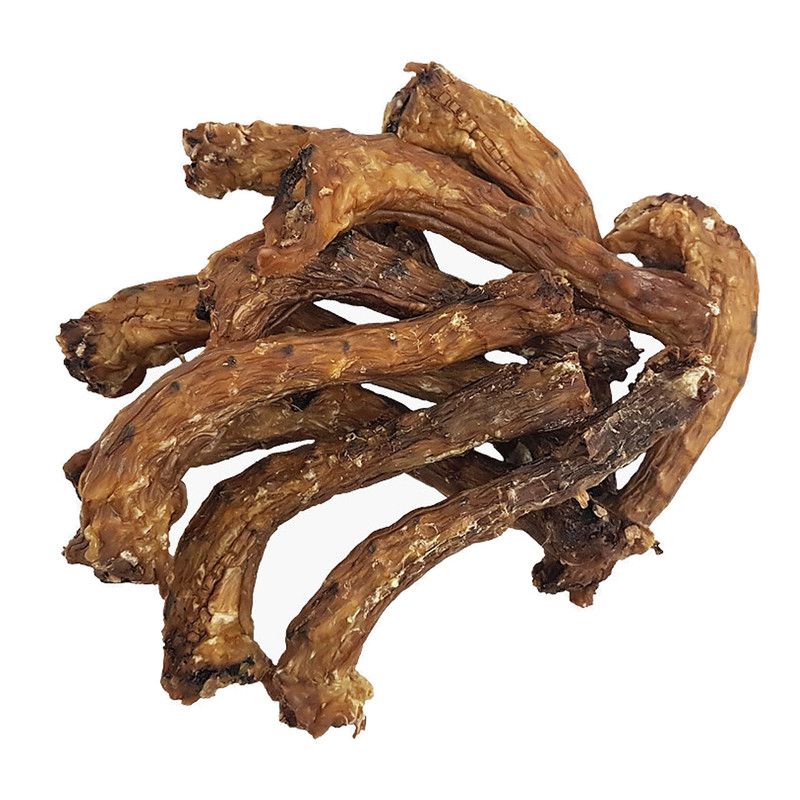 تشویقی سگ هاپومیل مدل Chicken Neck کد 63 وزن 200 گرم