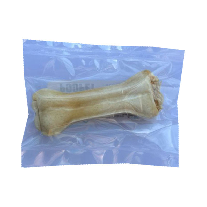 استخوان تشویقی سگ پوپت مدل White Bone 8 CM وزن 20 گرم