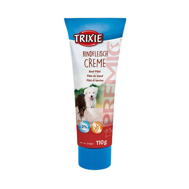 سس غذای سگ تریکسی مدل rindfleisch creme وزن 110 گرم