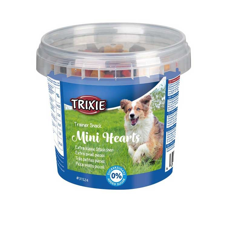 تشویقی سگ تریکسی مدل MINI HEARTS وزن 200 گرم