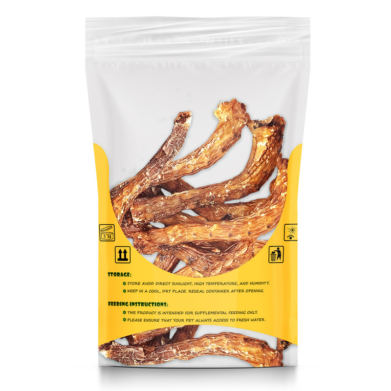 تشویقی سگ لوریتا مدل DRIED CHICKEN NECK وزن 100 گرم