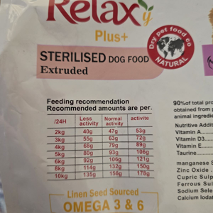 غذای خشک سگ ریلکس مدل Sterilized وزن 2 کیلوگرم
