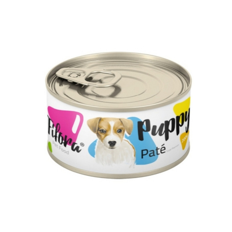 کنسرو غذای سگ فیفورا مدل Puppy Pate طعم ترکیبی وزن 200 گرم