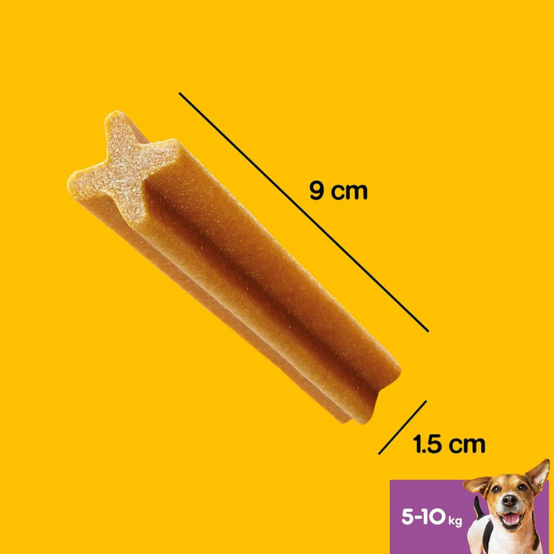 غذای تشویقی سگ پدیگری مدل Dentastix Small وزن 45 گرم